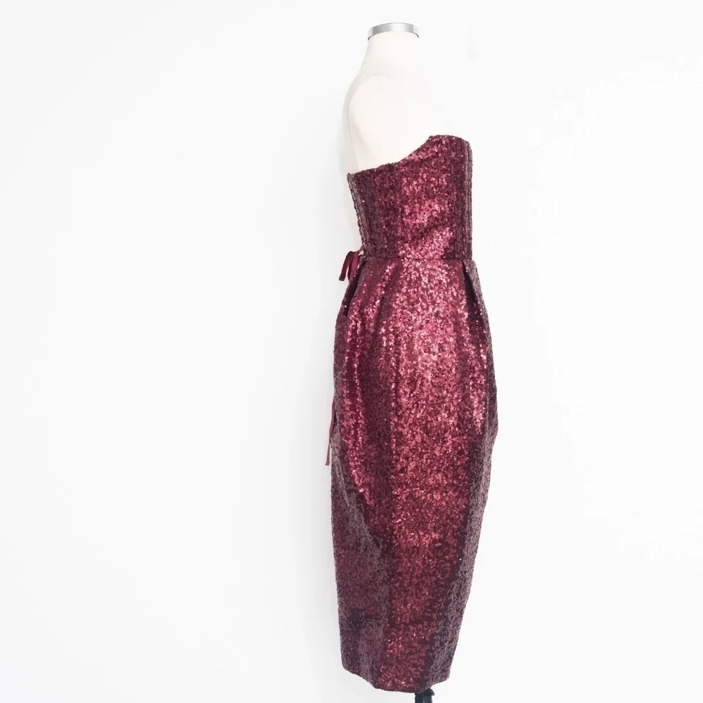 Bronx‎ and Banco Maraya Sequin Strapless Midi Dress